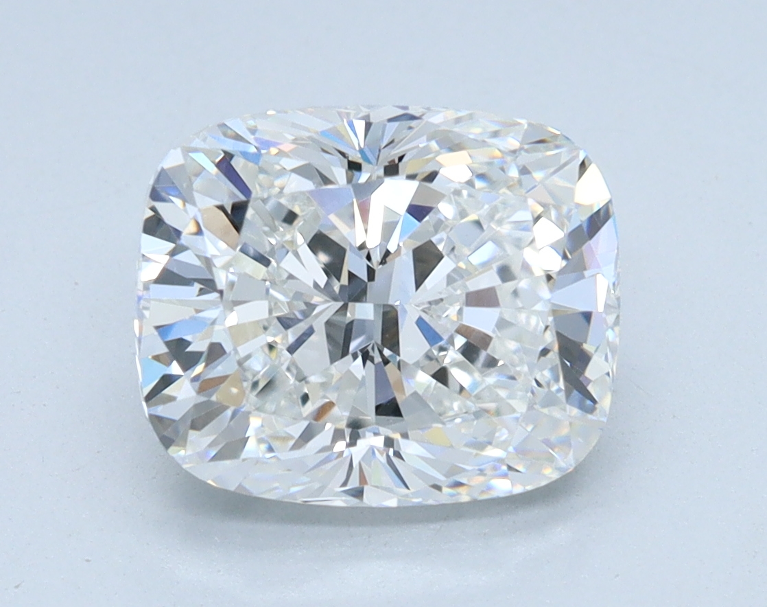2.56ct Cushion lab-grown diamond