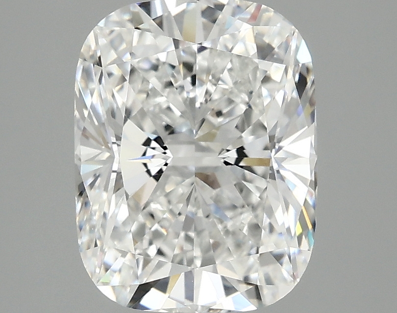 2.77ct Cushion Cut Lab Diamond, E Color, VVS2 Clarity
