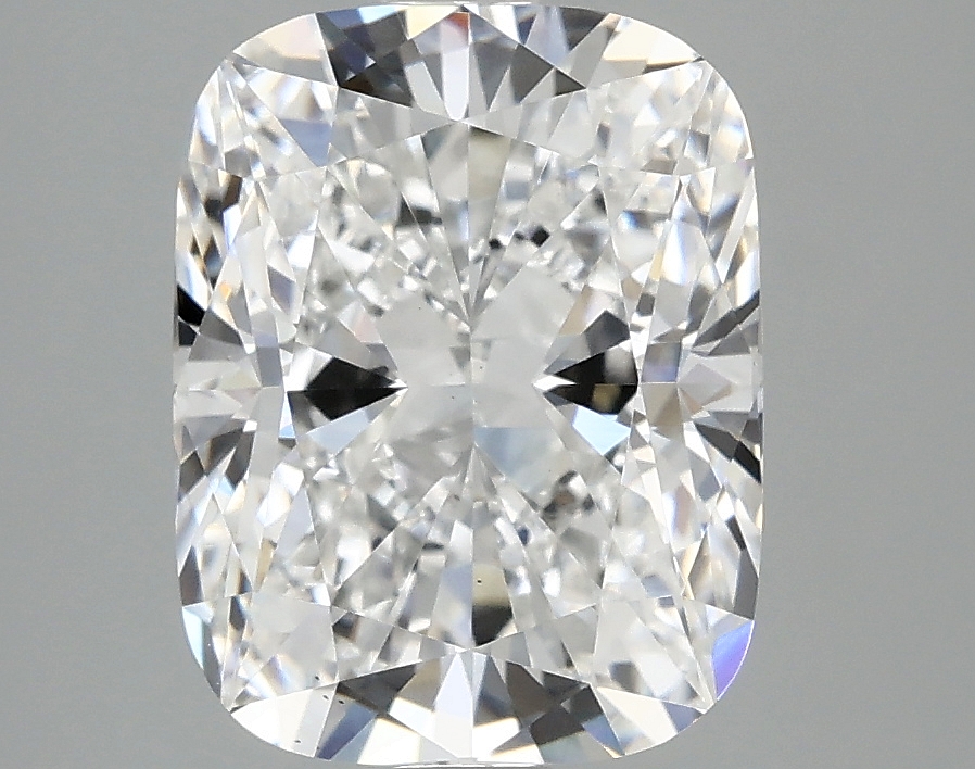 3.57ct Cushion Cut Lab Diamond, E Color, VS1 Clarity, 10.33mm ID