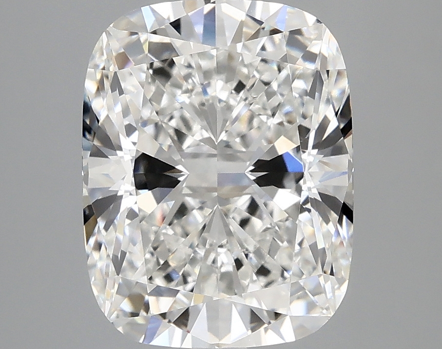3.81ct Cushion Cut Lab Diamond, F Color, VVS2 Clarity