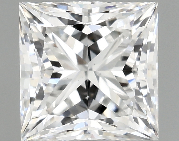 1.24ct Princess cut lab-grown diamond, E/VS2, IGI certified