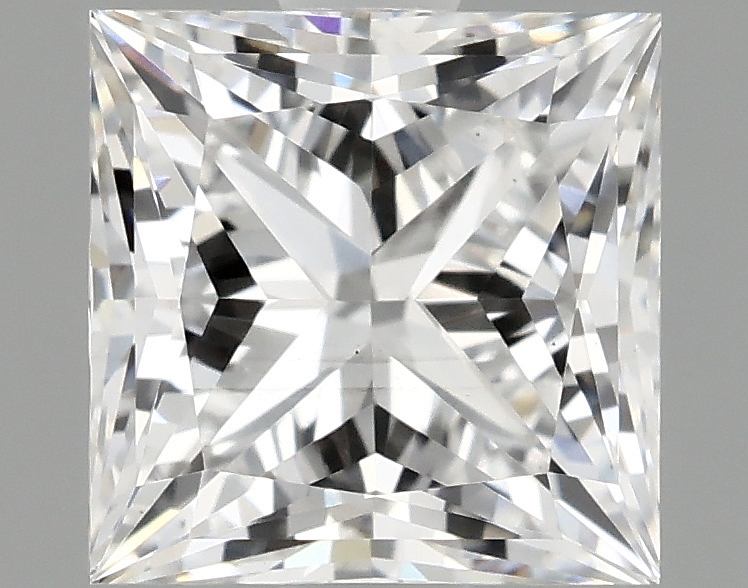 1.25ct Princess cut lab-grown diamond, E/VS2, 5.79mm x 5.77mm x 4.19mm