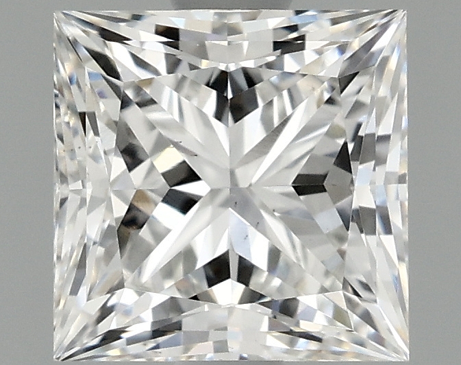 1.27ct Princess cut lab-grown diamond, E/VS2, 5.91mm x 5.83mm x 4.19mm