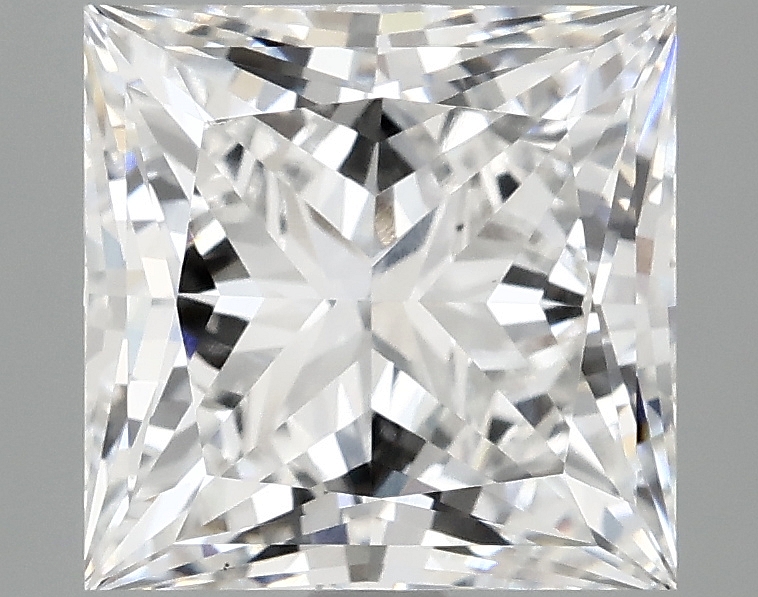 3.93ct Princess cut lab-grown diamond, E/VS1, 8.74 x 8.62 x 5.95 mm
