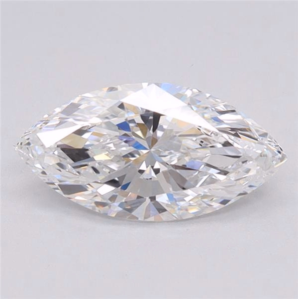 2.81ct lab-grown marquise diamond, F/VVS1 clarity, 15.02mm ID