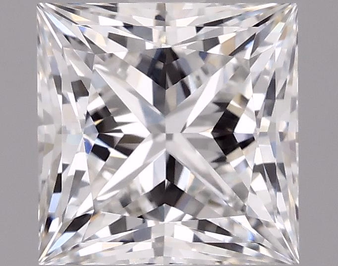 5.06ct Lab-Grown Diamond, Princess Cut, E Color, VVS2 Clarity