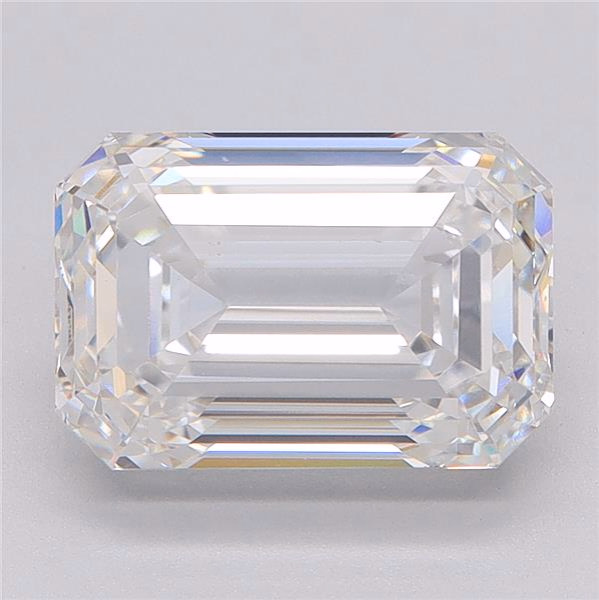 2.53ct Emerald Cut Lab-Grown Diamond, E/VVS1, 9.10mm ID