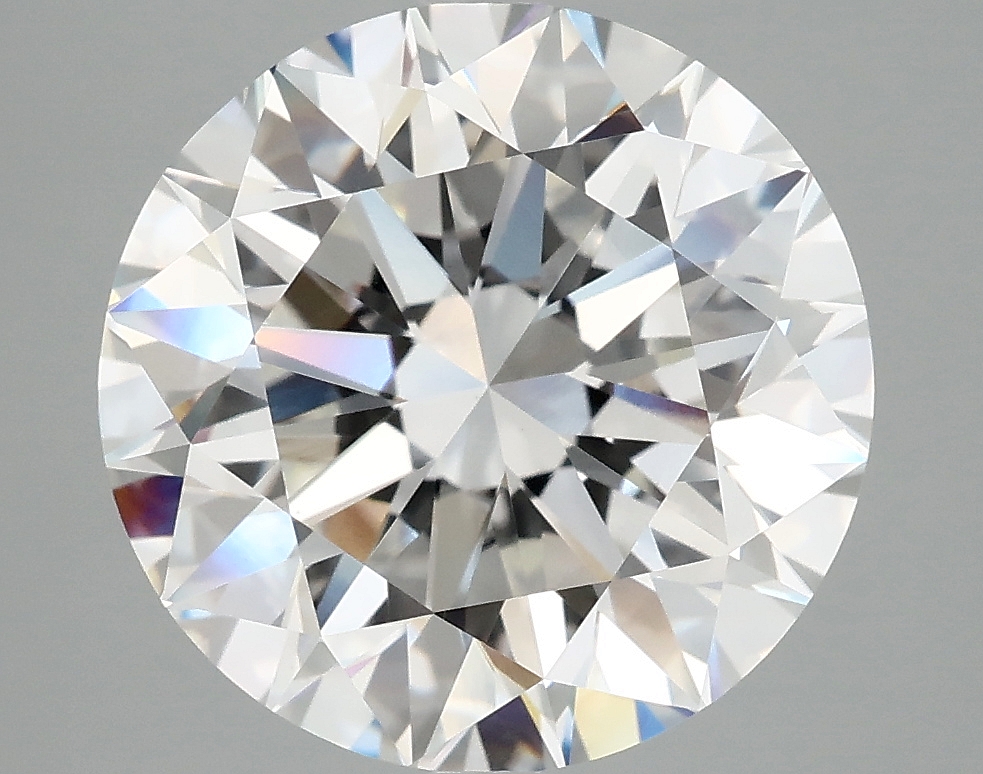 6.34ct Round F/VS1 Lab Diamond, 11.65mm ID, IGI Certified