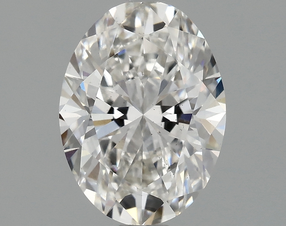 1.29ct Oval Lab-Grown Diamond, F Color, VS2 Clarity, 8.46mm ID