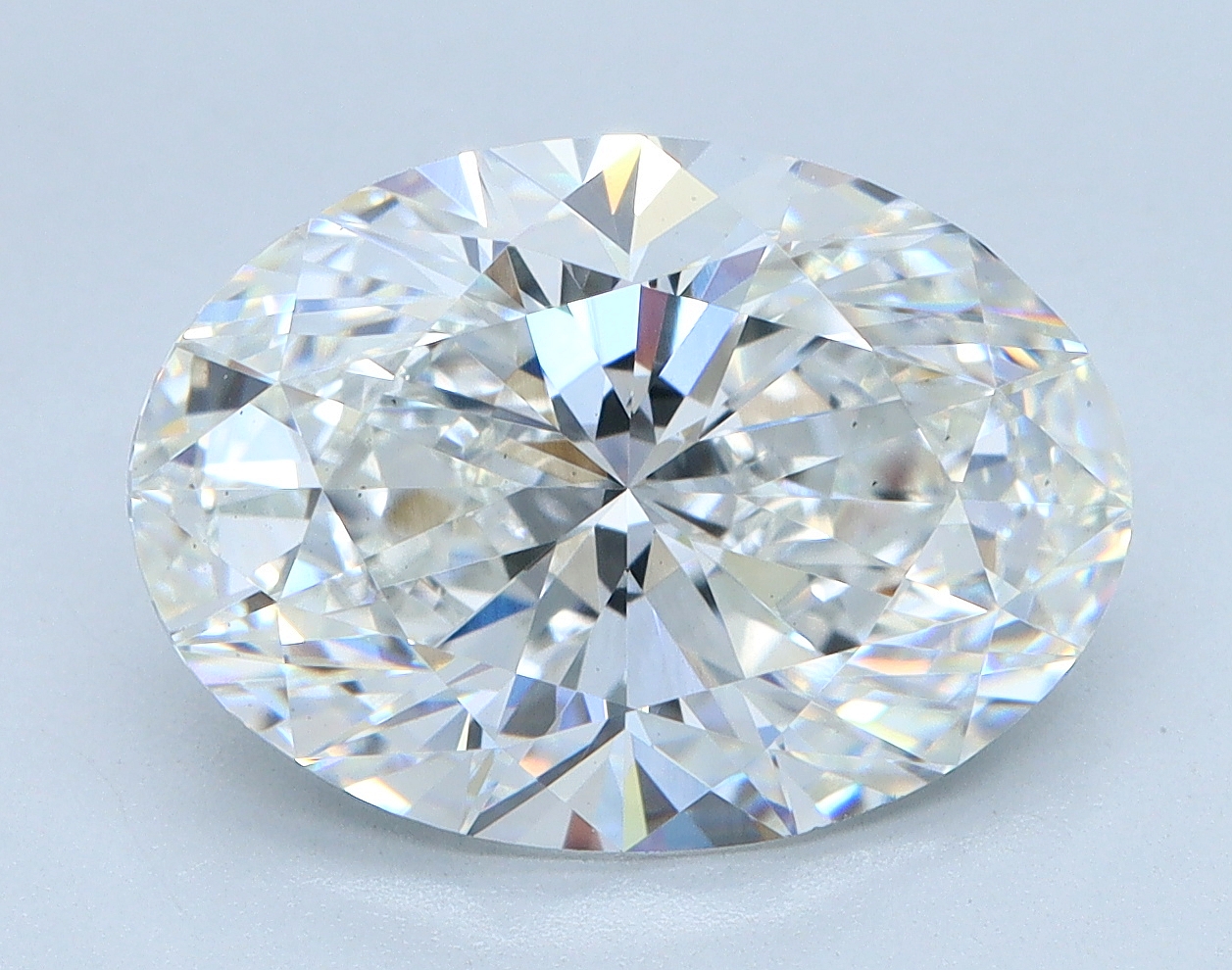 4.22ct Oval lab-grown diamond