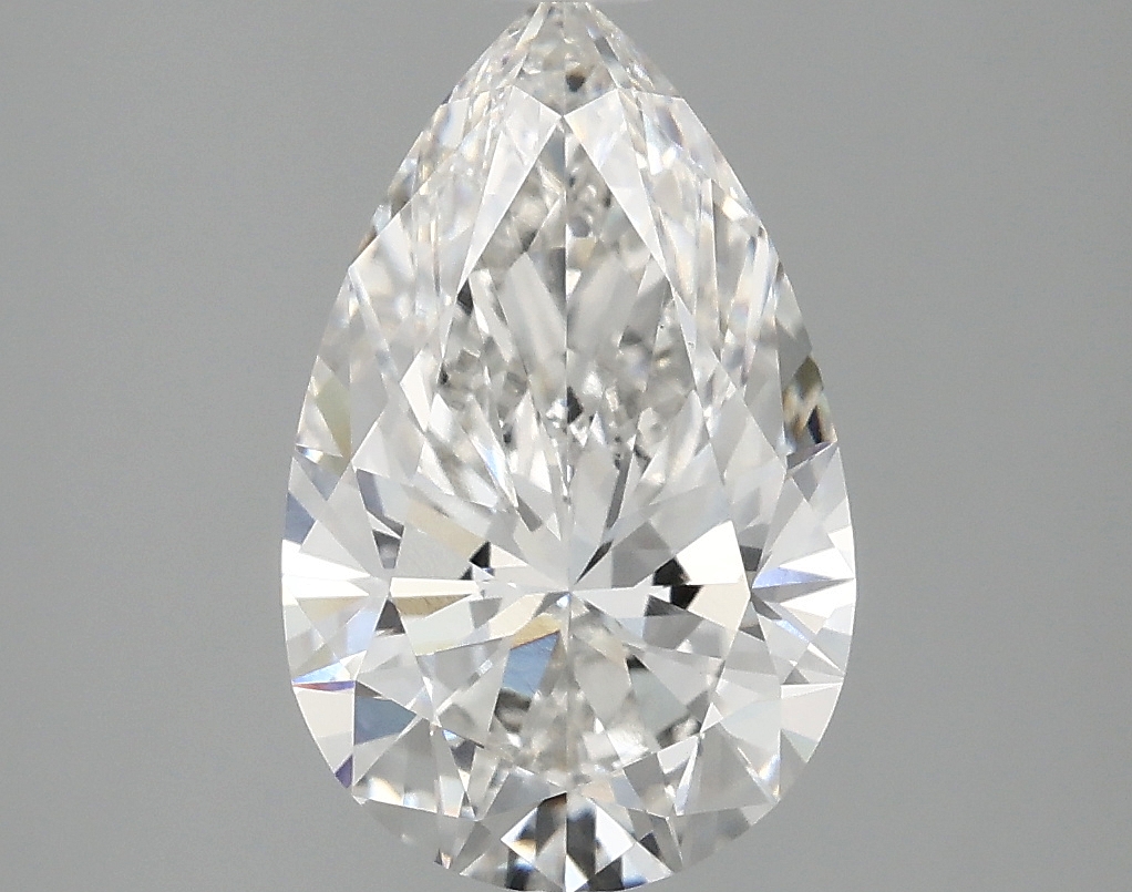2.48ct Pear Cut Lab-Grown Diamond, F/VVS2, 12.09mm ID