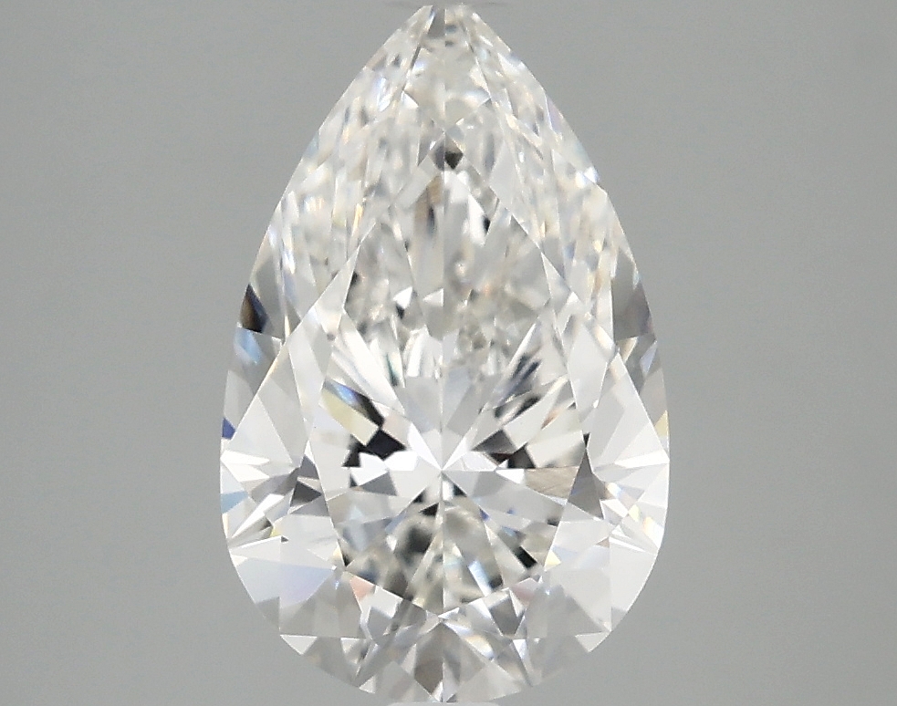 2.49ct Pear Cut Lab-Grown Diamond, F/VVS2, 11.85mm