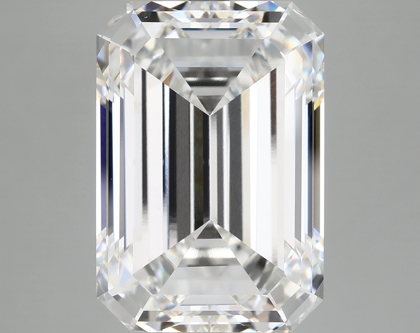 12.14ct lab-grown emerald diamond, F color, VS2 clarity, 15.73x10.87x7.29mm