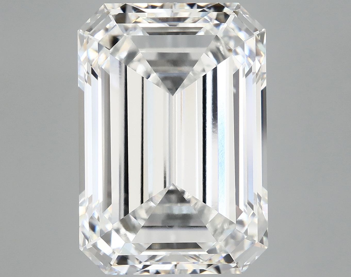 12.43ct lab-grown emerald diamond, E color, VS1 clarity, measurements: 15.73 x 10.93 x 7.25mm