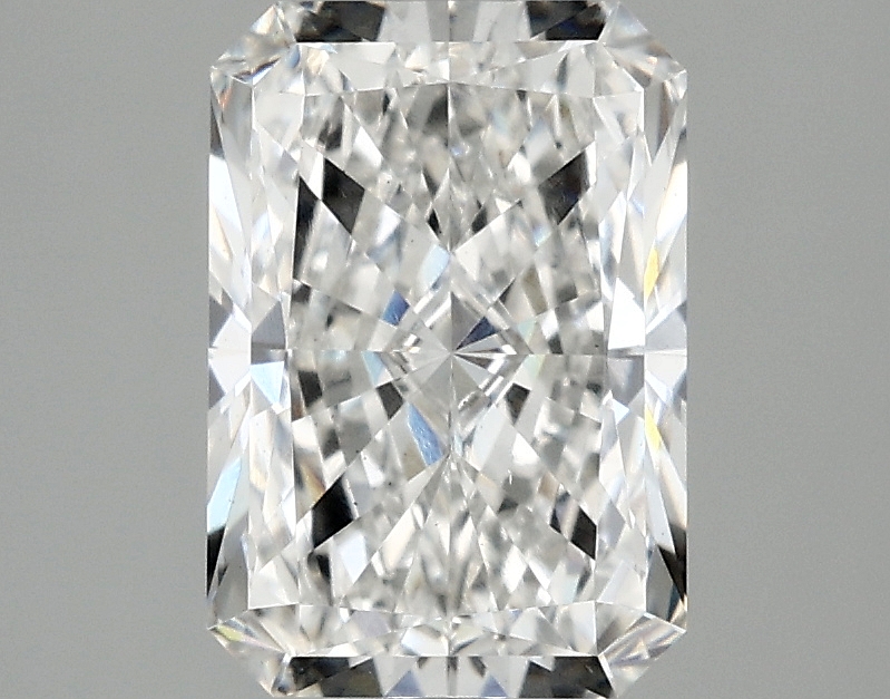 2.3ct Radiant cut lab-grown diamond, F color, VS2 clarity, IGI certified