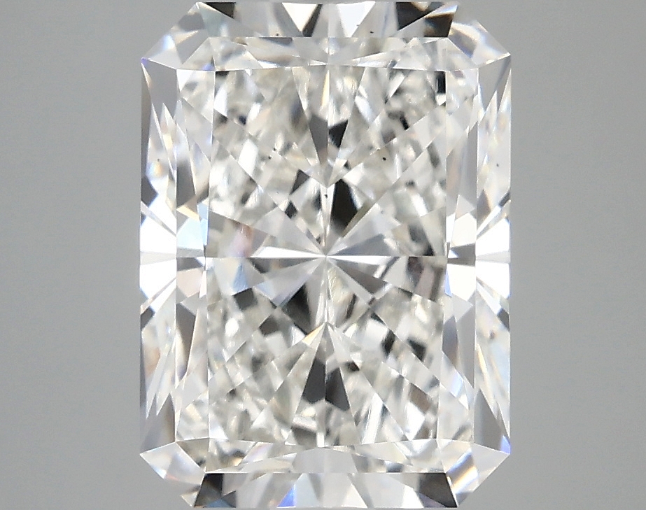 3.86ct Radiant Cut Lab-Grown Diamond, F/VS2, 10.80mm x 7.89mm x 5.34mm