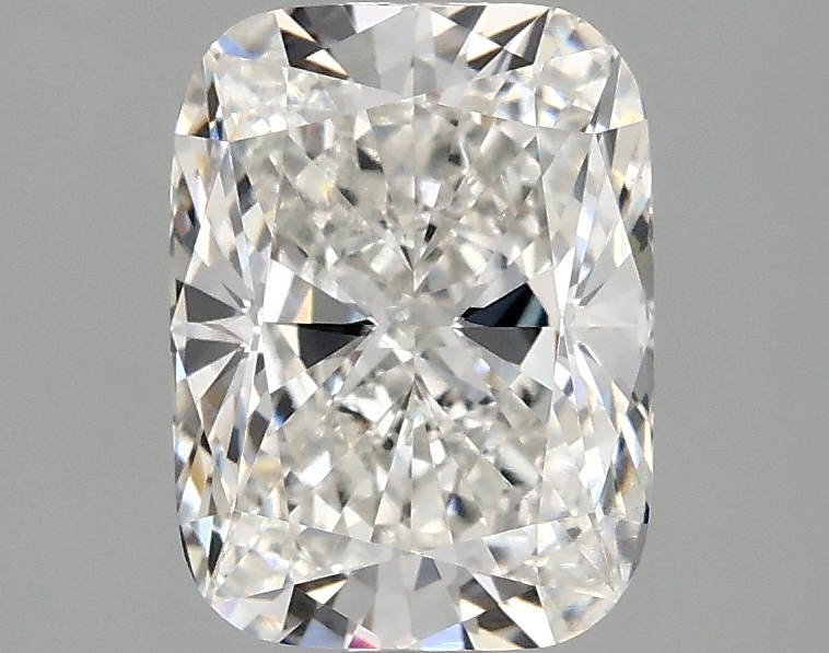 2.1ct Cushion Cut Lab Diamond, F Color, VS2 Clarity, 8.84mm ID