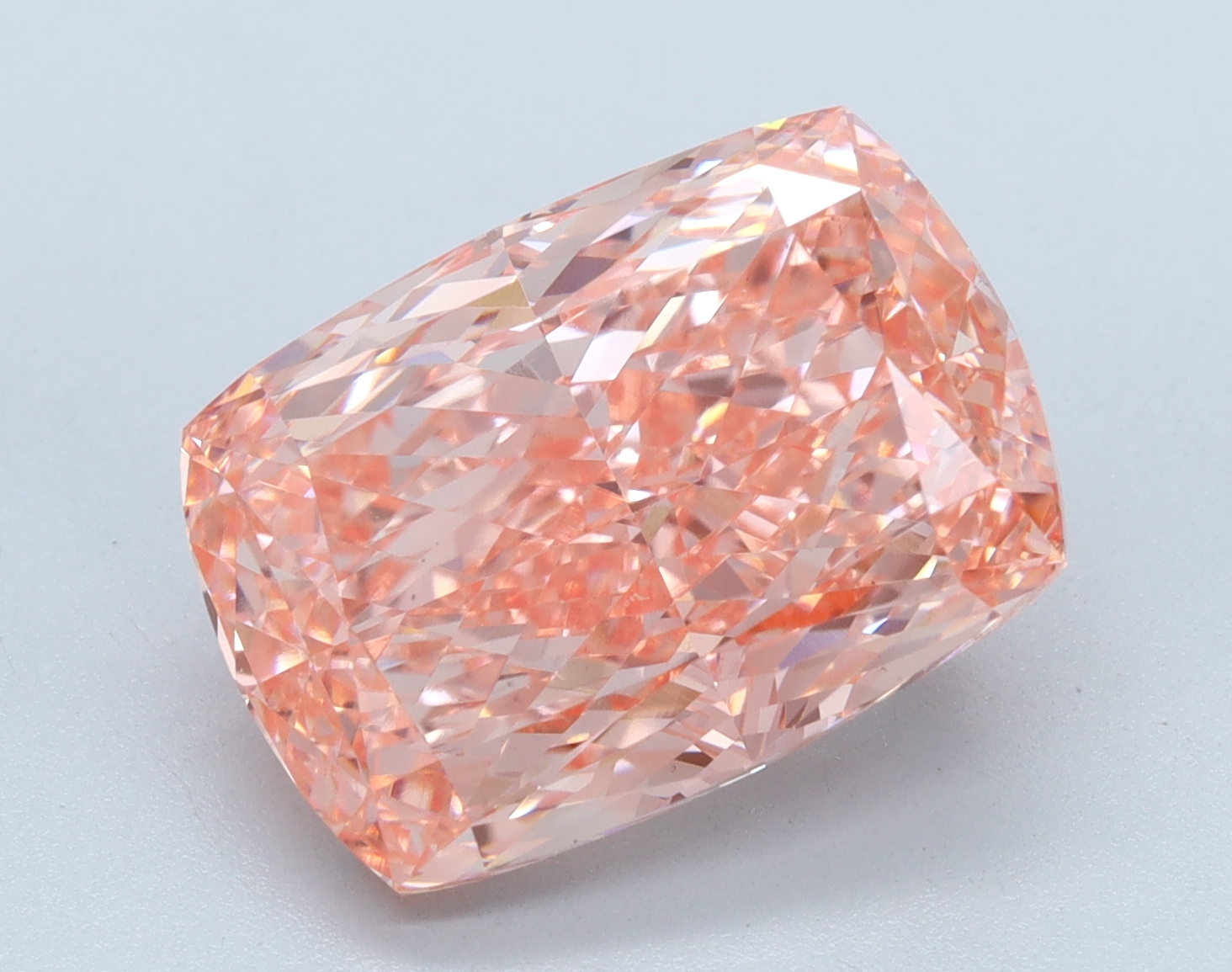 6.03ct Cushion lab-grown diamond