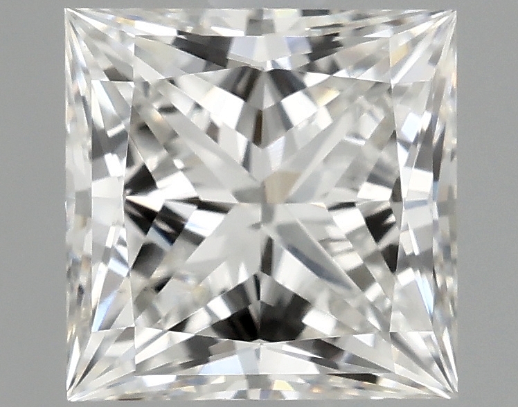 1.37ct Princess cut lab-grown diamond, F/VS1, 6.19mm x 6.19mm x 4.14mm
