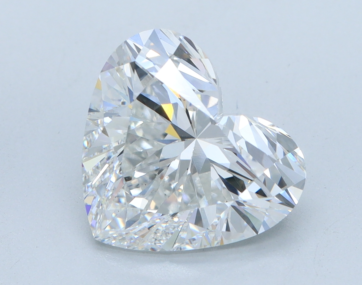 3.19ct Heart-Shaped Lab-Grown Diamond, E/VS2, 9.07mm ID