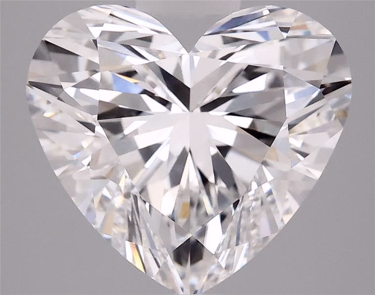 2.57ct Heart Cut Lab-Grown Diamond, D/VS1, 8.51mm ID