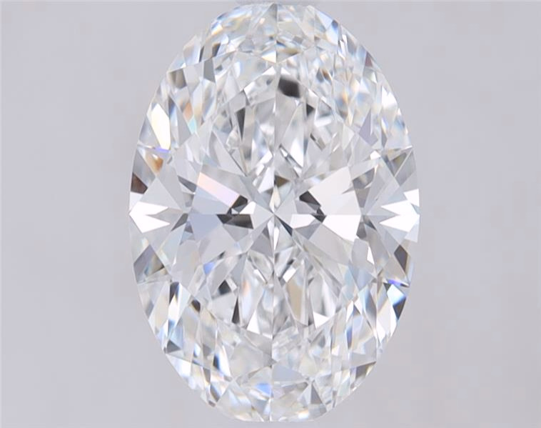 3.66ct Oval Lab-Grown Diamond, F/VS1, 12.03mm ID