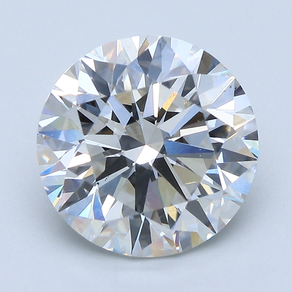 4.9ct Round Lab-Grown Diamond, F/VS2, 10.74mm ID