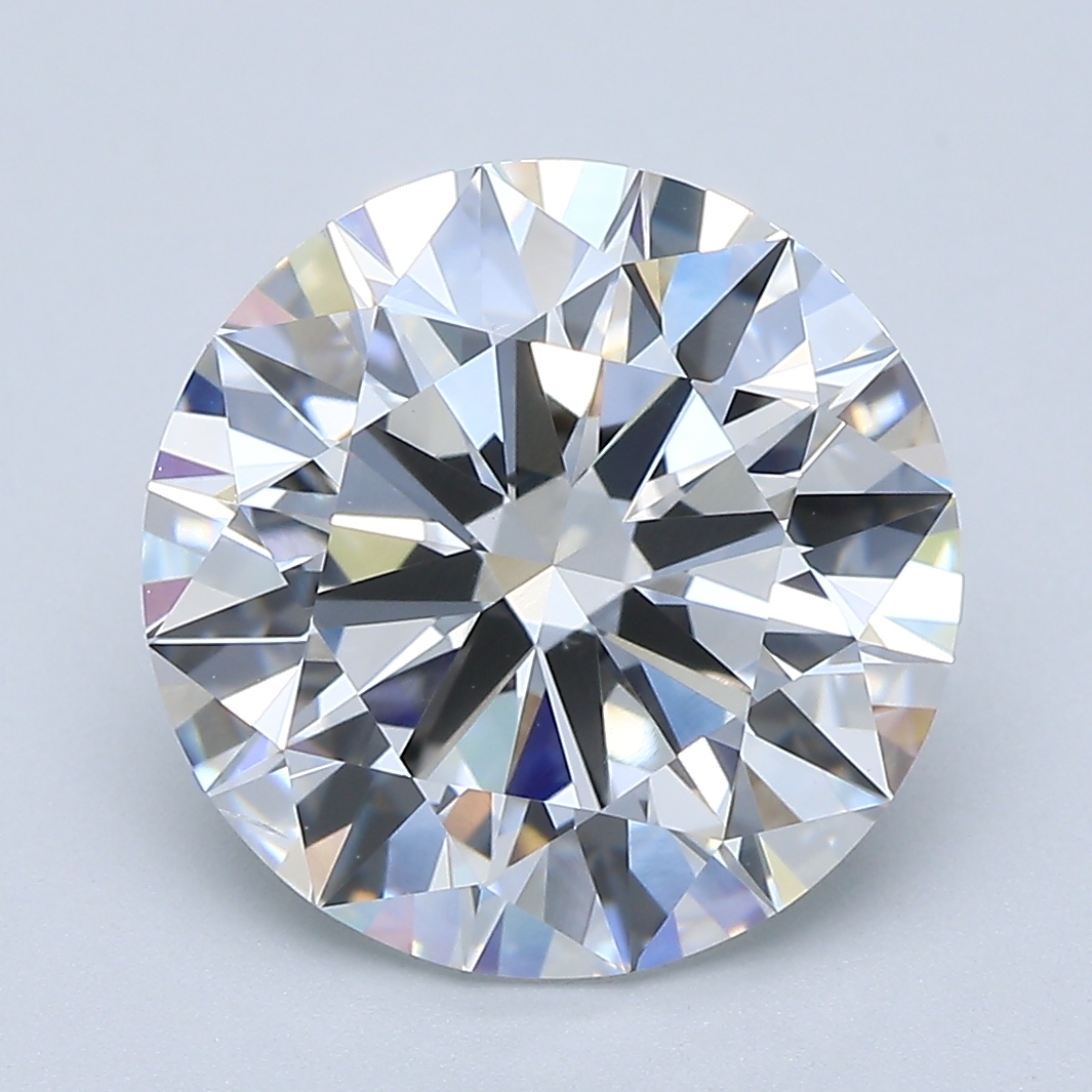 Exact supplier image of 5.08ct Round lab-grown diamond