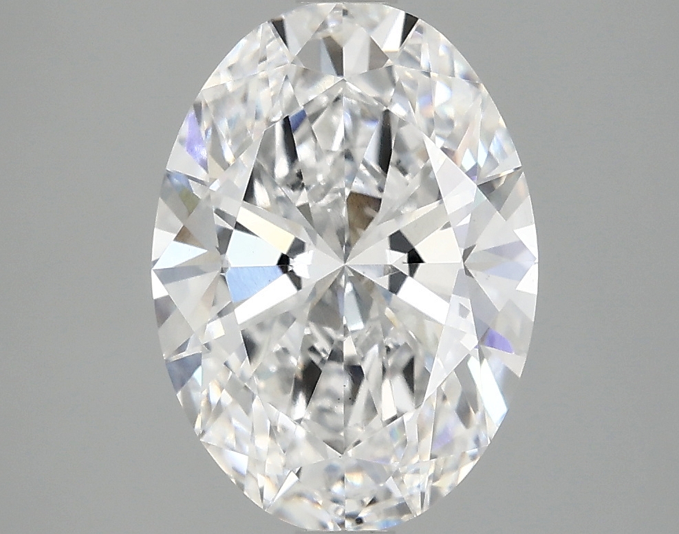 2.89ct Oval Lab-Grown Diamond, D/VS1, 11.47mm ID