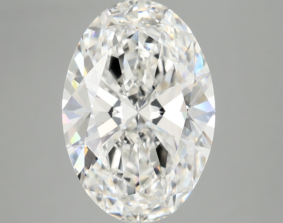 4.8ct Oval Lab-Grown Diamond, F/VS1, 13.99mm ID