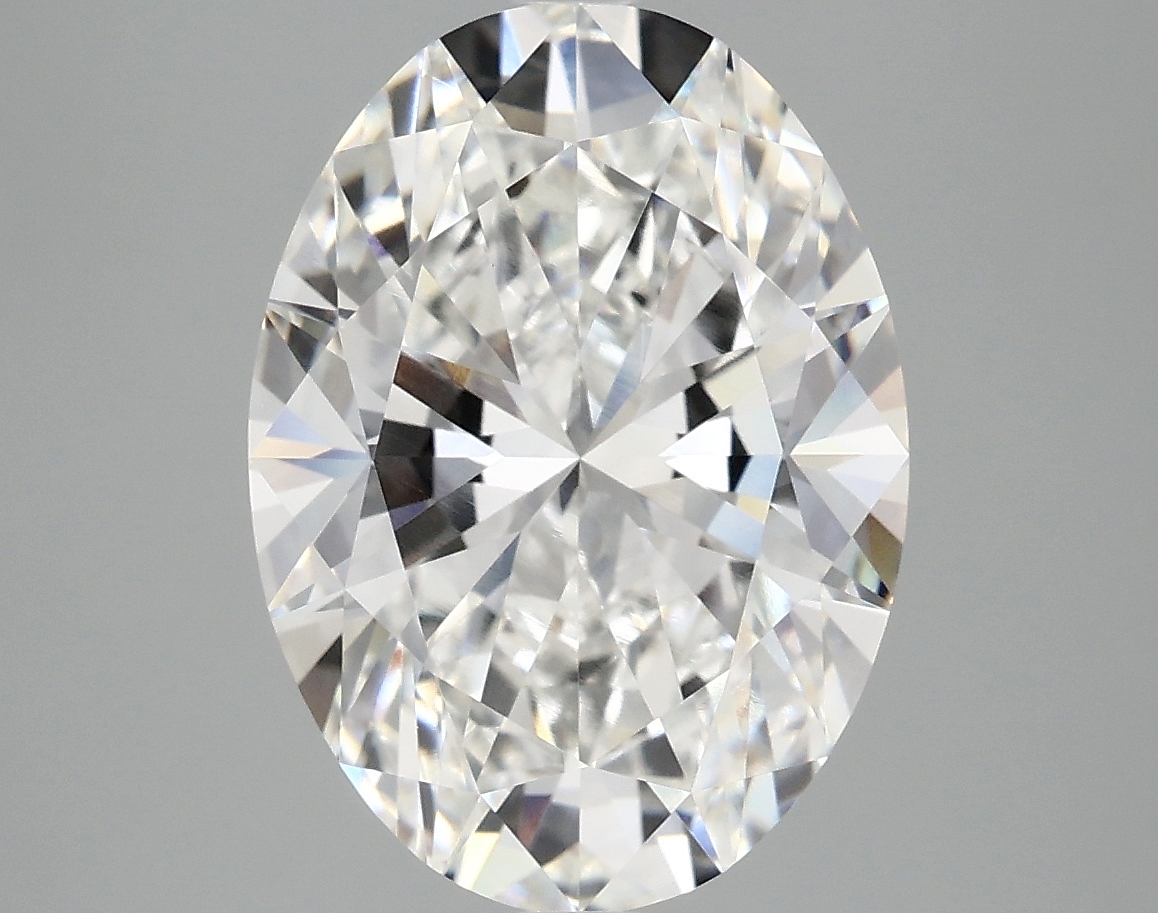 4.89ct Oval Lab-Grown Diamond, F/VS1, 13.38mm ID