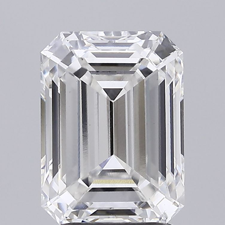 2.78ct lab-grown emerald diamond, 9.11mm ID, E/VS1, IGI certified