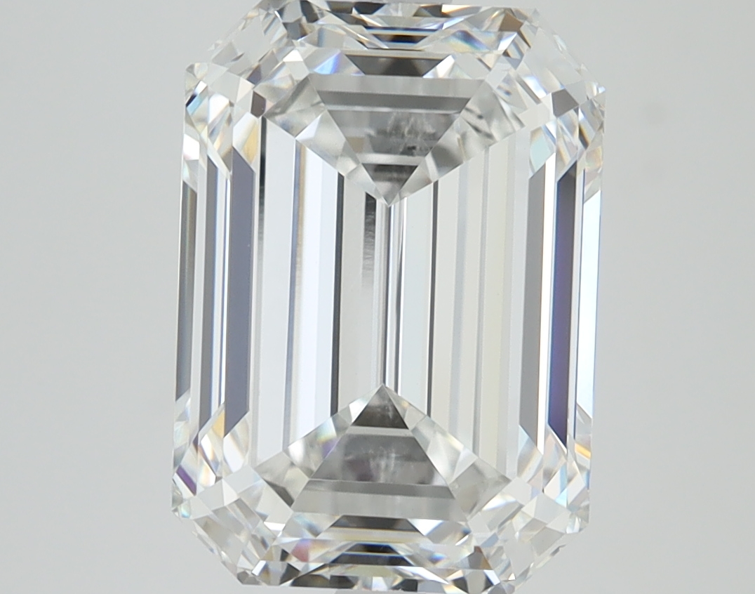 5.22ct Emerald Cut Lab-Grown Diamond, E Color, VVS2 Clarity