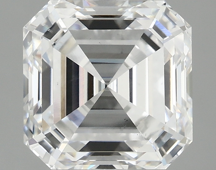 2.51ct lab-grown Asscher diamond, D/VS2, 7.54mm ID