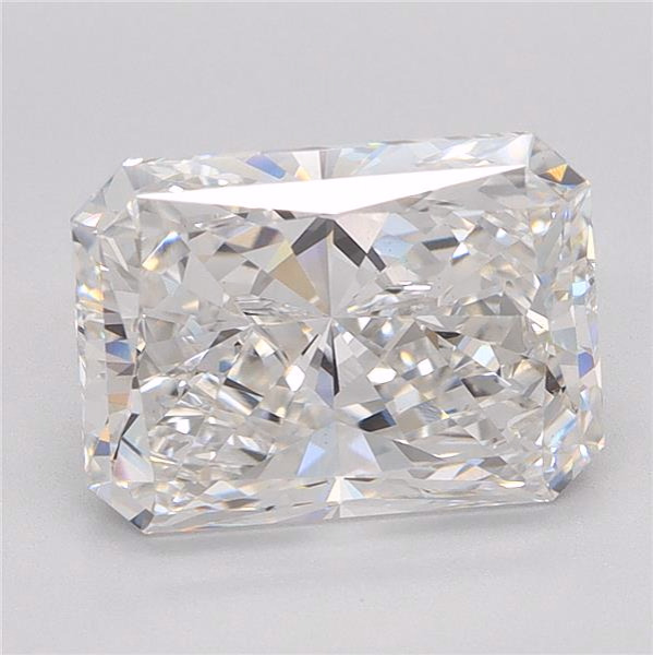 1.29ct Radiant cut lab diamond, D/VVS1, 7.89mm ID