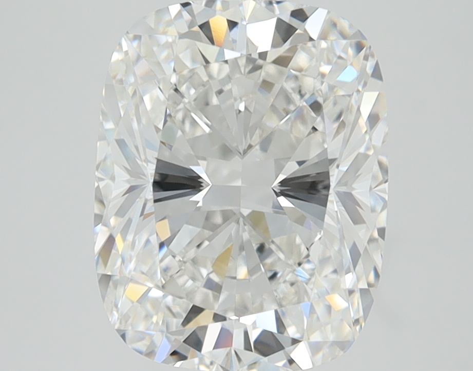 3.07ct Cushion Cut Lab Diamond, F Color, VVS1 Clarity