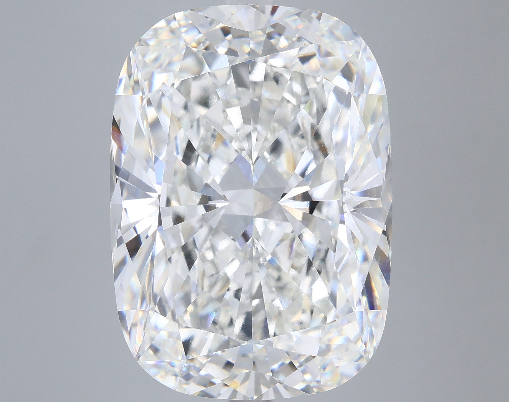 15.03ct Cushion Cut Lab Diamond, F Color, VVS2 Clarity, 18.22mm ID