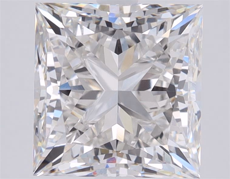 1.54ct Lab-Grown Diamond, Princess Cut, D Color, VVS2 Clarity