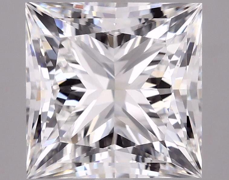 1.59ct Princess cut lab-grown diamond, F/VVS1, 6.40 x 6.31 x 4.60 mm