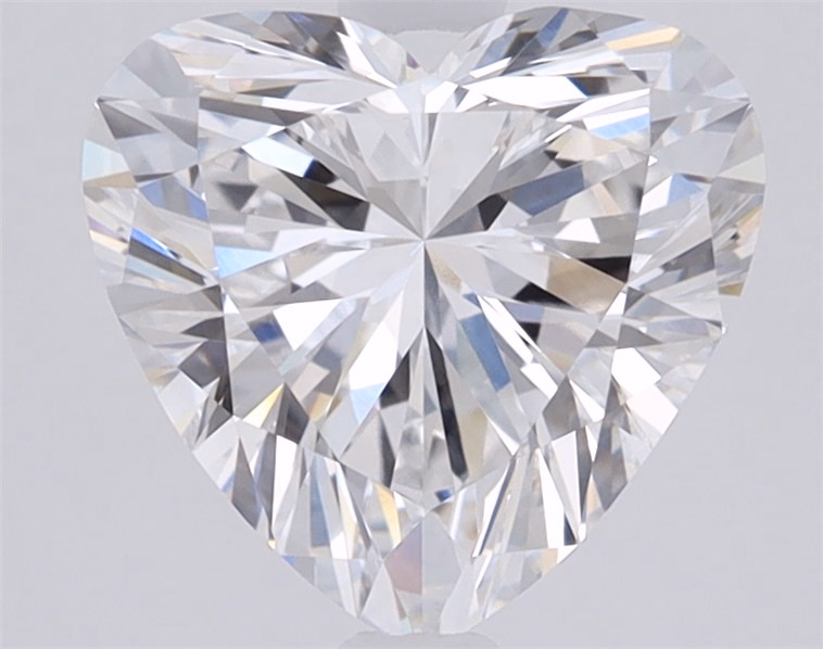 1.2ct Heart Cut Lab-Grown Diamond, 7.01mm ID, D/VVS2, IGI Report LG772679328