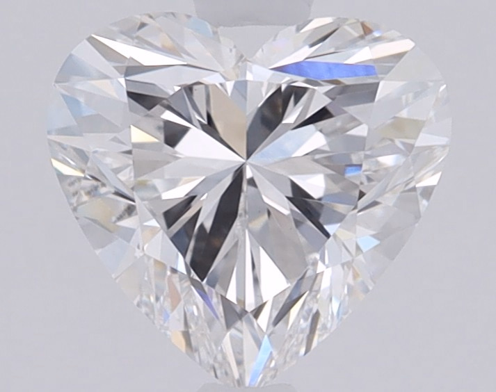 1.24ct Heart Cut Lab-Grown Diamond, E/VS1, 6.98mm ID