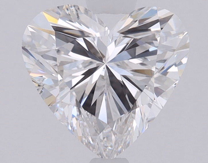 1.53ct Heart Cut Lab Grown Diamond, F/VVS2, 7.32mm ID