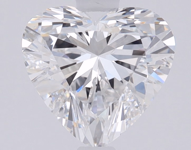 1.96ct heart cut lab-grown diamond, E/VVS2, 7.80mm ID