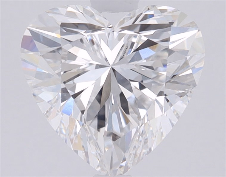 1.98ct Heart Cut Lab-Grown Diamond, 8.03mm x 8.61mm x 5.02mm