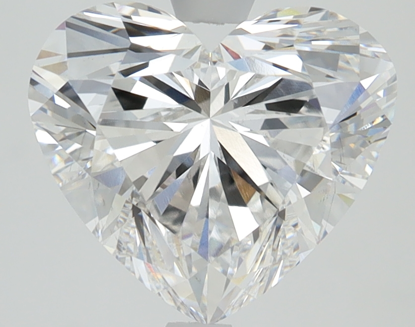 3.16ct Heart Lab Diamond E/VS2 Clarity, 8.94mm ID