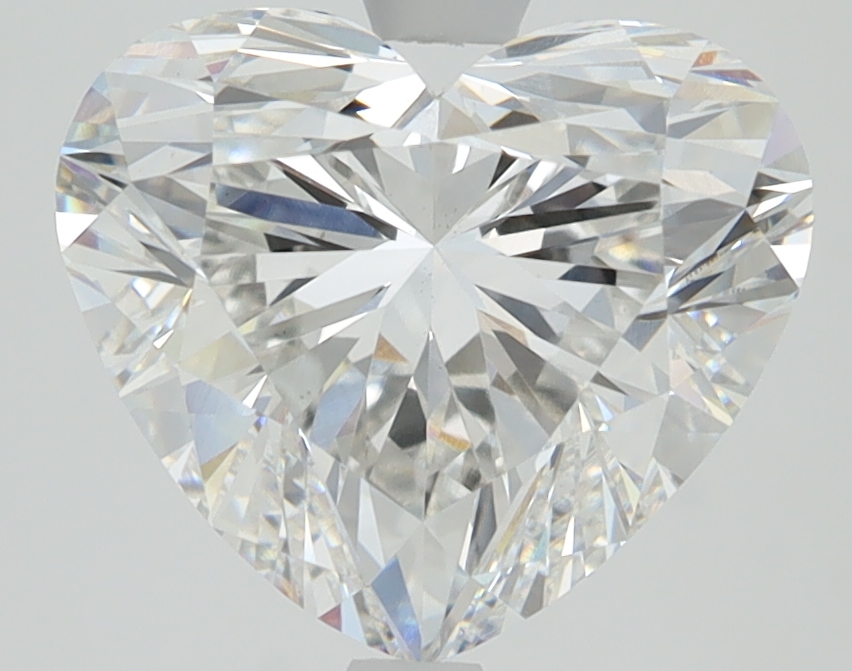 3.52ct Heart Cut Lab-Grown Diamond, E/VS1, 8.97mm ID