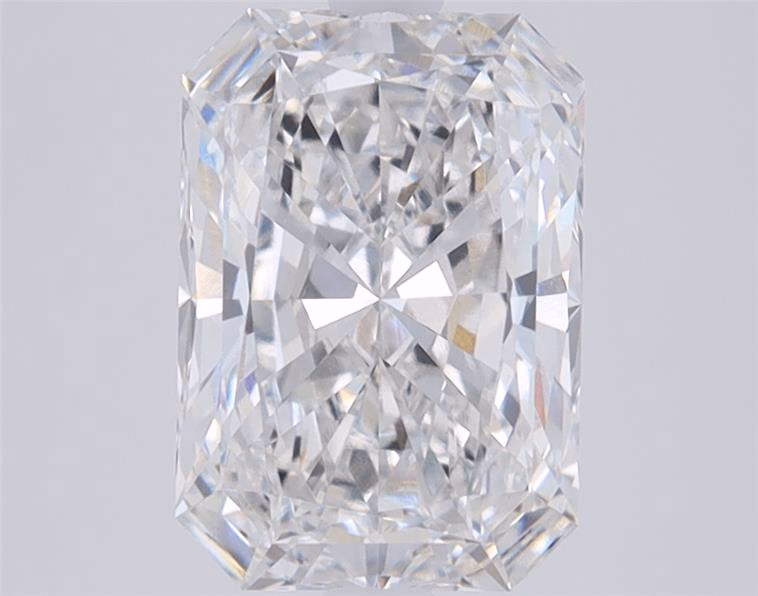3.46ct Radiant cut lab diamond, E/VS1, 10.77mm ID