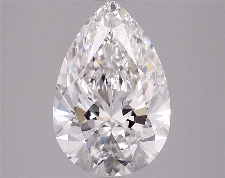 2.08ct Pear Cut Lab-Grown Diamond, F/VS1, 11.38mm ID