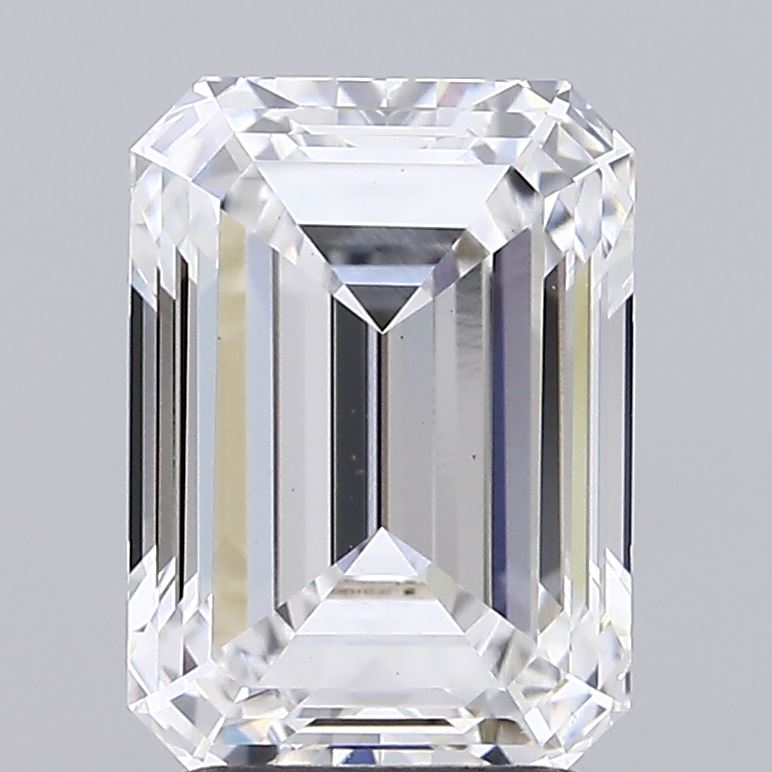 3.06ct Emerald Cut Lab-Grown Diamond, D/VS1, 9.65mm