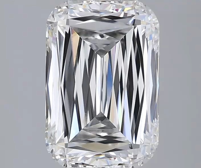 2.82ct Radiant Cut Lab Grown Diamond, F/VS1, 9.42mm ID
